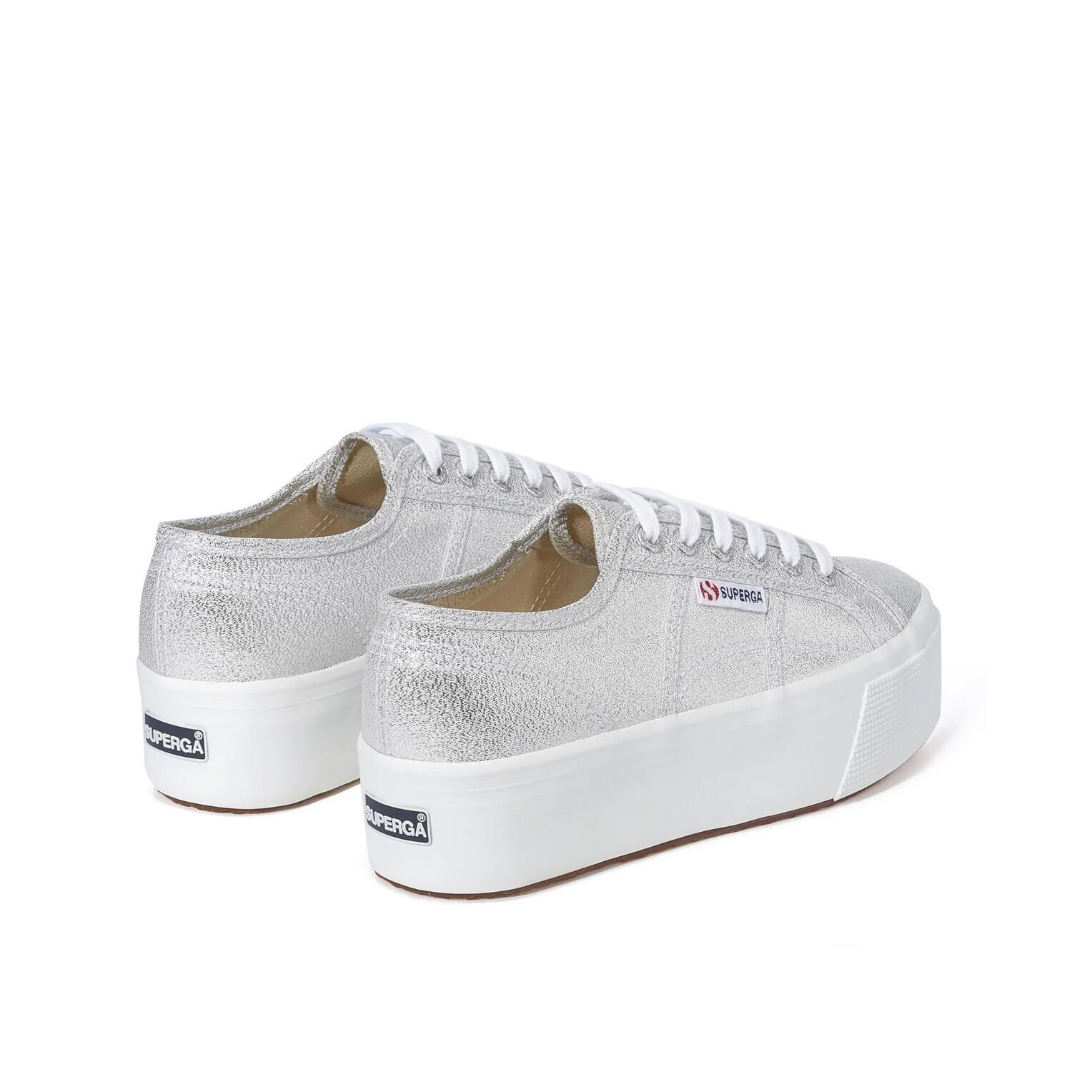 Sneaker Donna   Platform lame grigio S61174W 2790 031 3/5