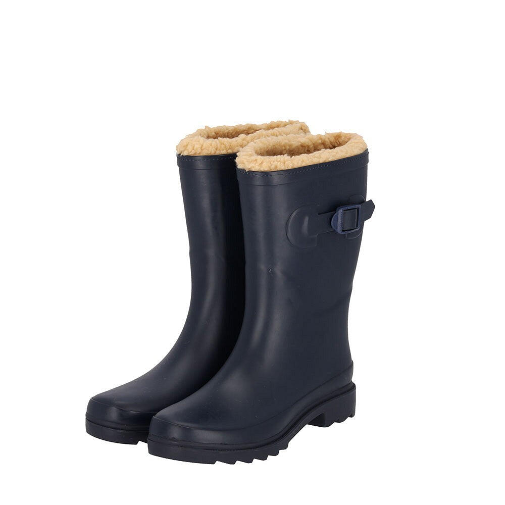 Regenlaarzen Dames - Fake Fur - Regenlaarzen met voering 5/5