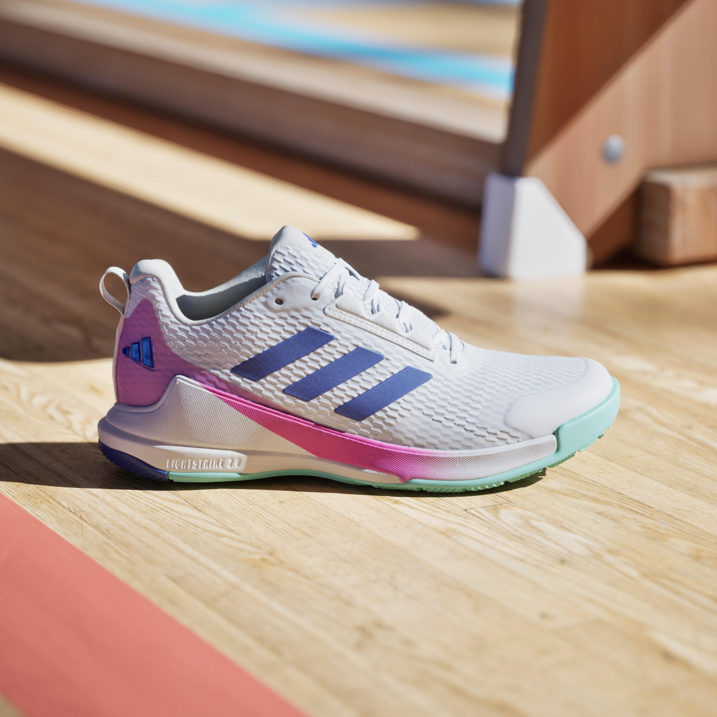 Damen-Hallenschuhe adidas Novaflight 2 4/7