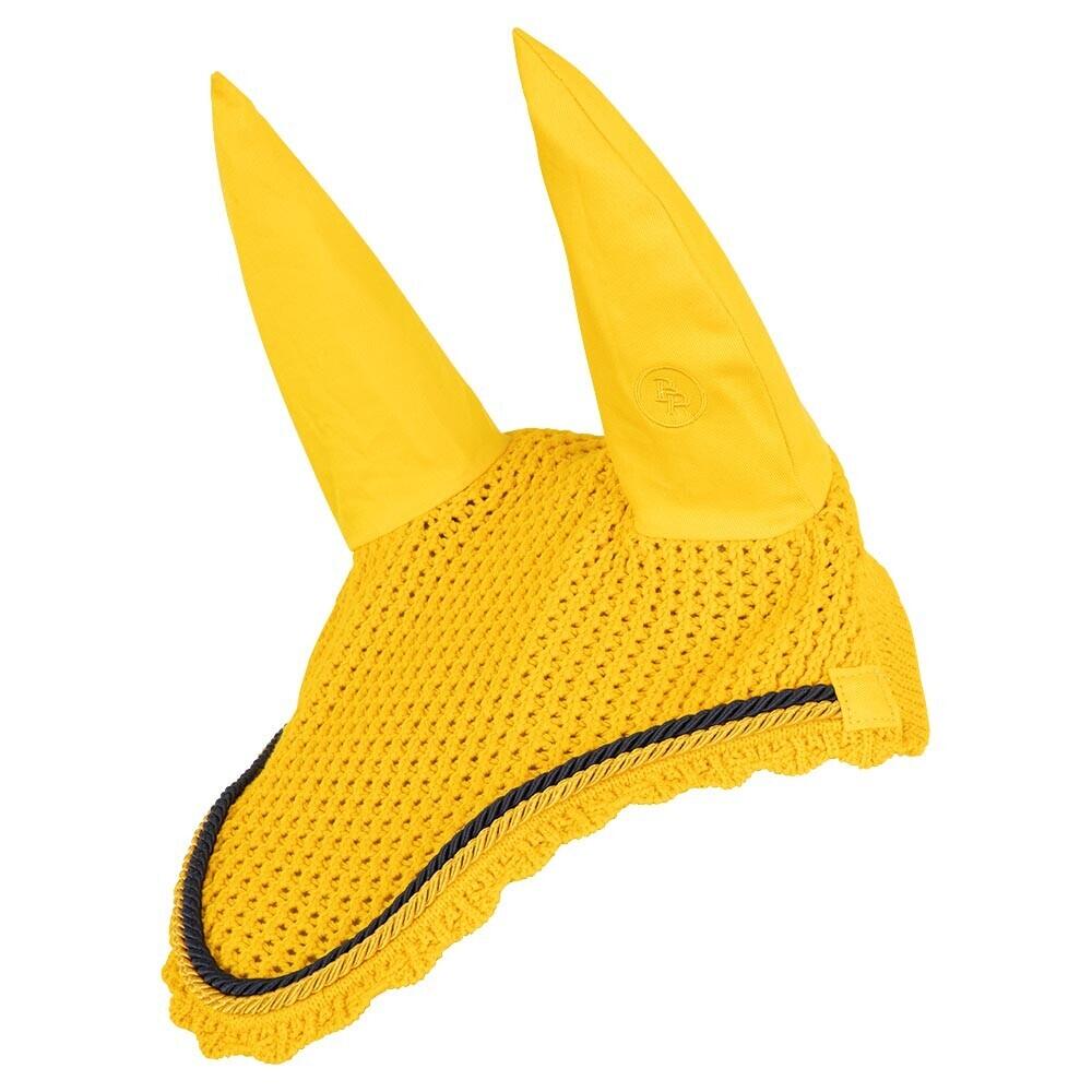 Br - Bonnet Pour Cheval Court Br Equitation Event - Bonnet Cheval - Jaune|rose - Fs - Decathlon