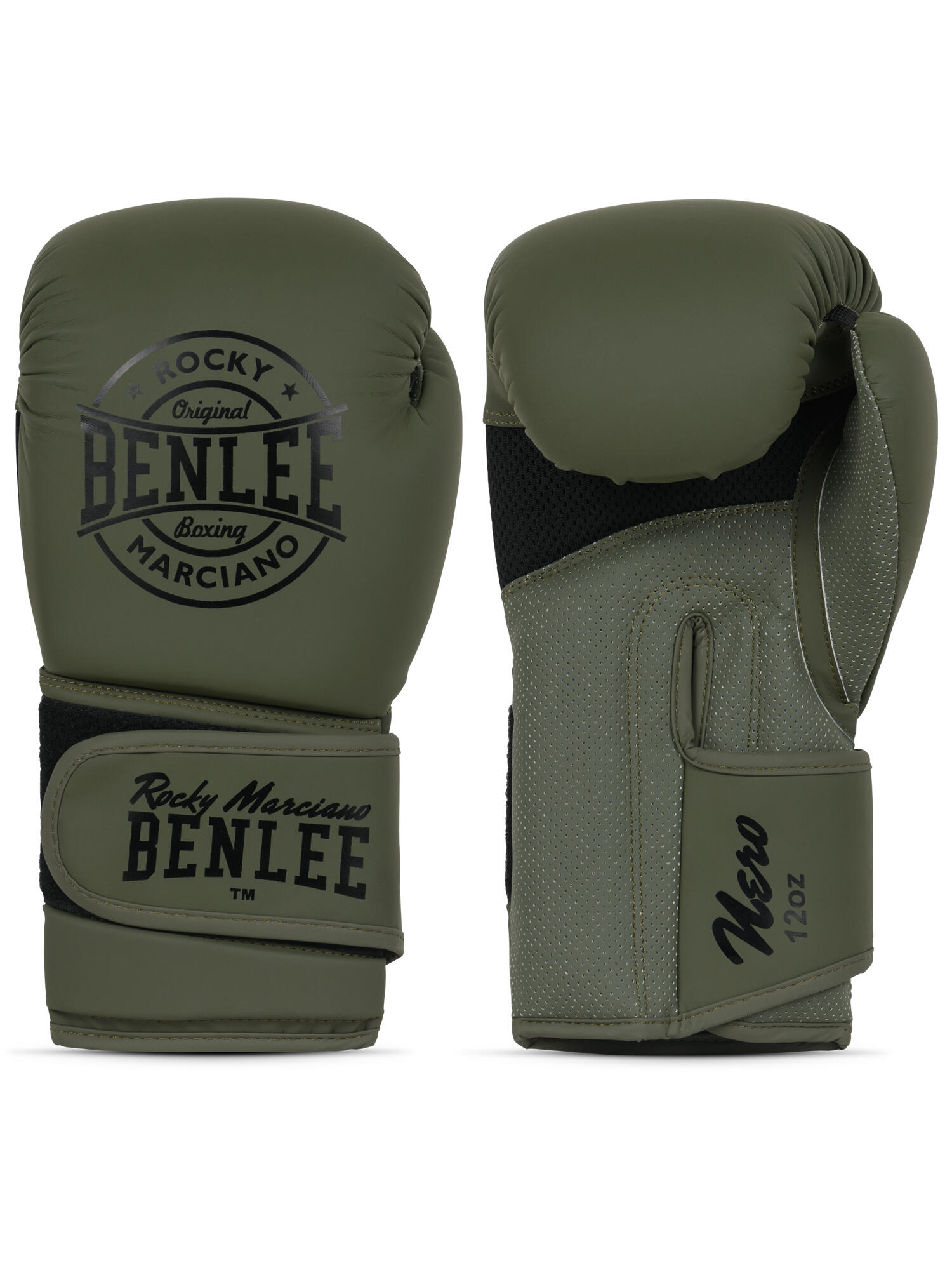 BENLEE Boxhandschuhe aus Kunstleder NERO 2/7