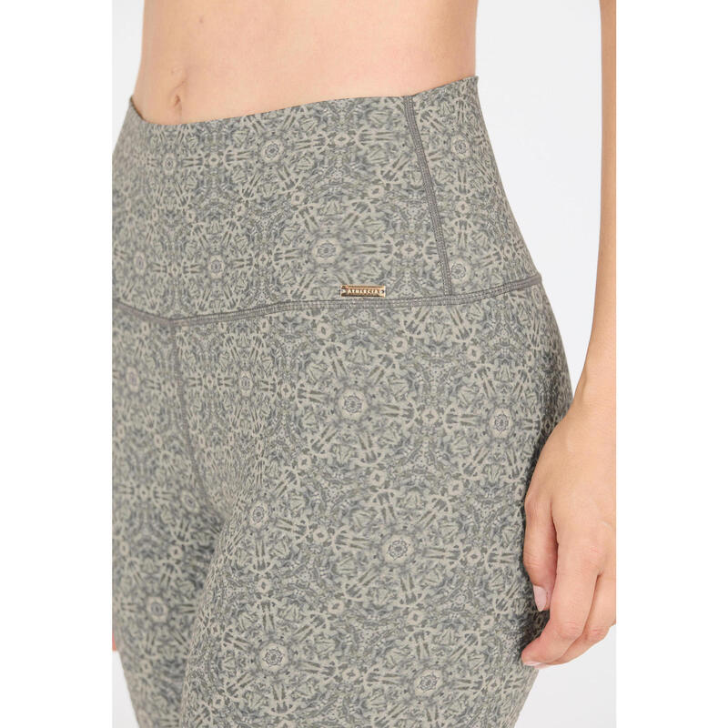 Colan?i de yoga Athlecia cu imprimeu geometric