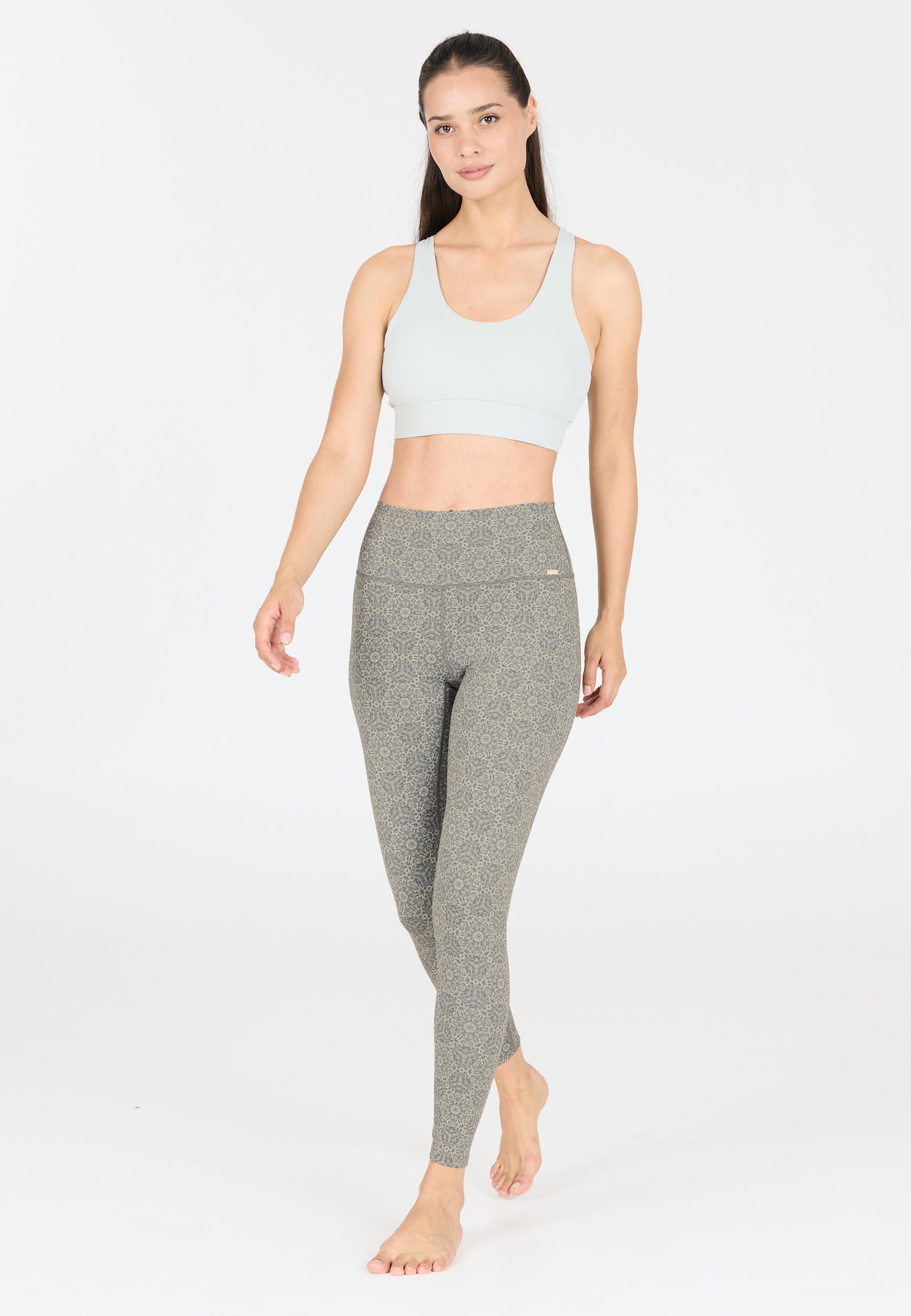Leggings de yoga con estampado geométrico Athlecia 4/7