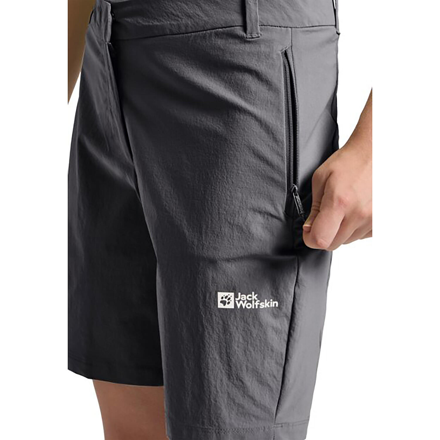 Dames trekkingshorts Jack Wolfskin Hikeout 5/7