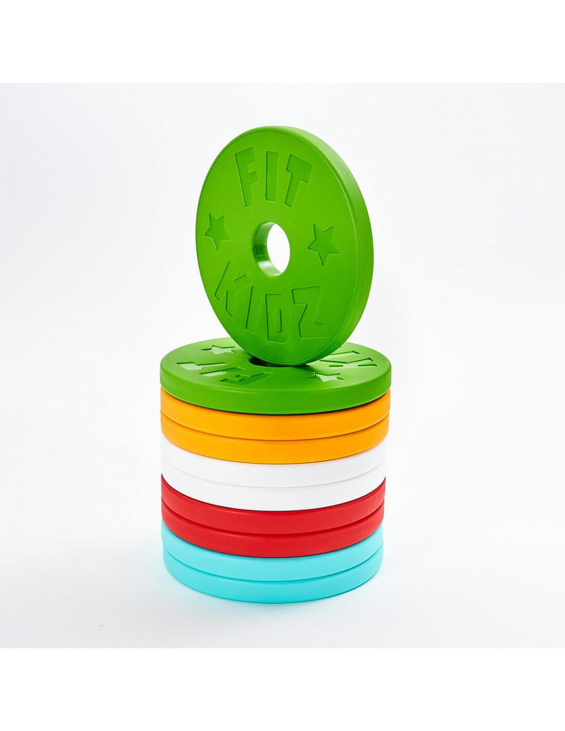 Kunststoffscheiben 170g FitKidz (2er-Pack) 2/3