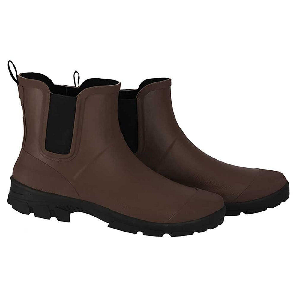 Bottes de pluie basses pour homme - 100 % caoutchouc - Bottes de pluie Chelsea 2/5