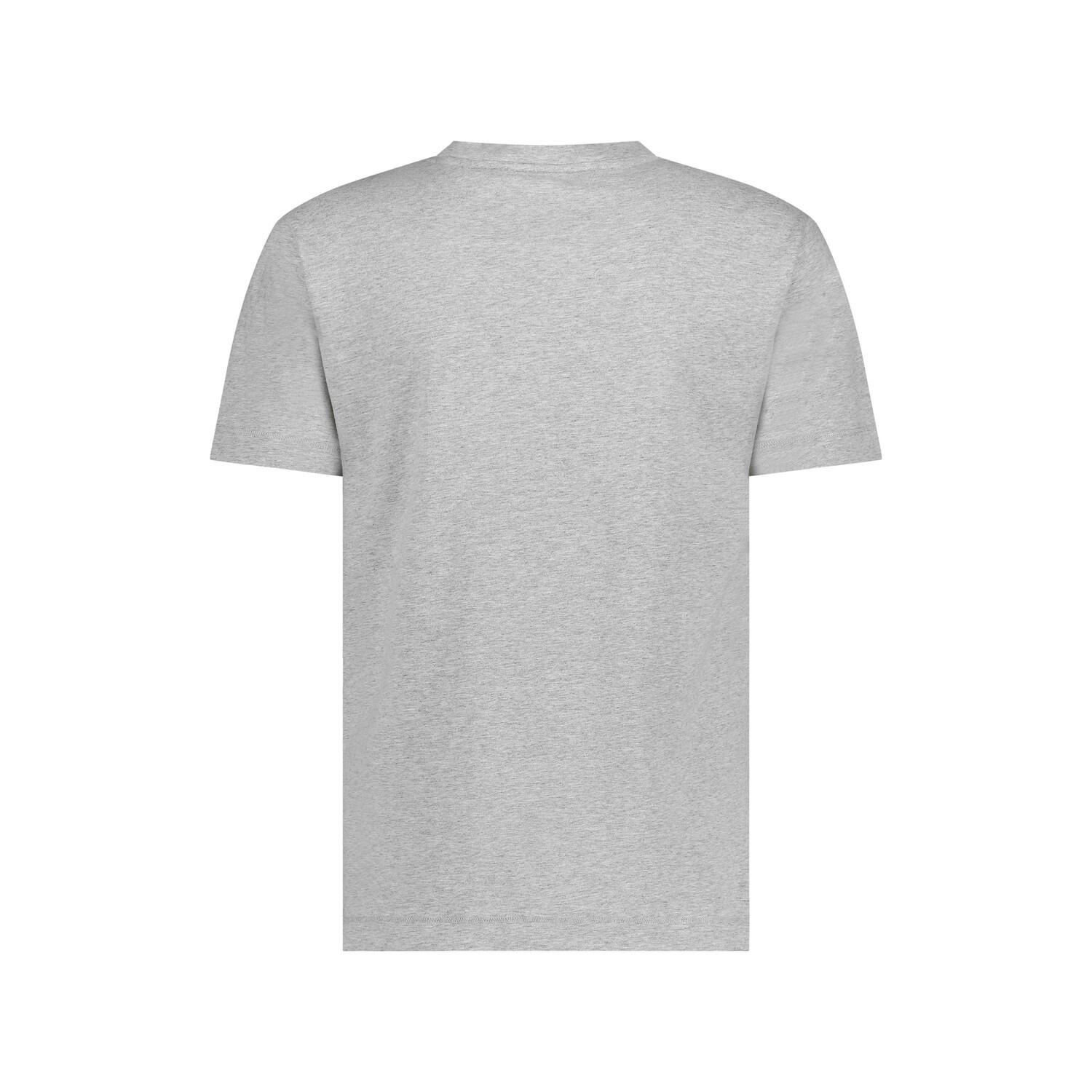 KEANU_ – T shirt uomo – Grigio – Con stampa – Cotone elasticizzato – Casual fit 2/7