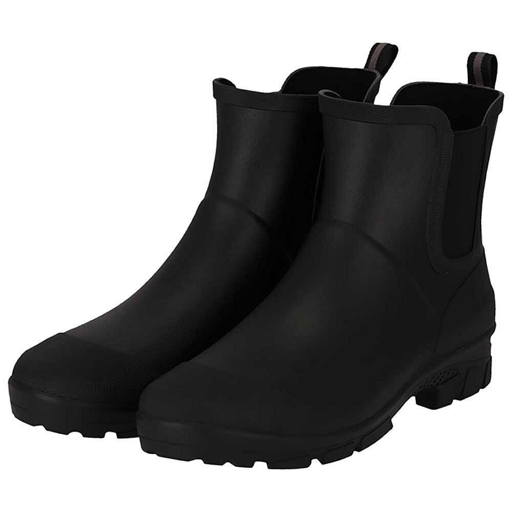 Xq Footwear - Bottes De Pluie Basses Pour Homme - 100 % Caoutchouc - Bottes De Pluie Chelsea - Bottes D'Équitation - Noir - Decathlon