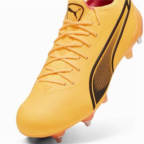 Chaussures De Foot Pour Terrain Souple KING ULTIMATE Adulte (Jaune Orangé / Noir 3/5