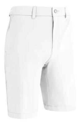 Korte golfbroek heren callaway chev tech wit