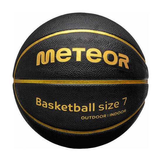 Ballon De Basket (Noir / Jaune Or)