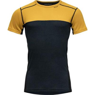 Funktionsshirt Lauparen Merino 190 T-Shirt Man arrowwood-ink-black