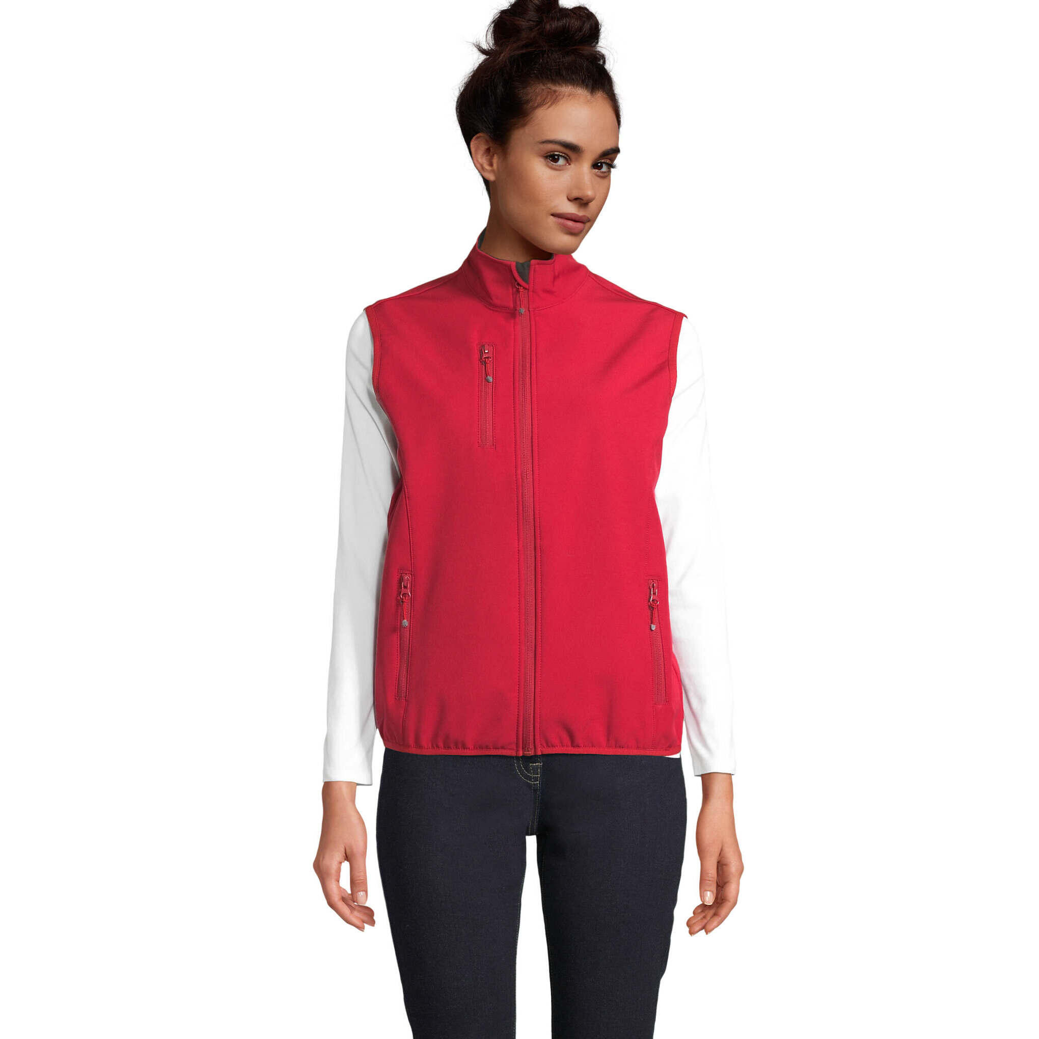 Sol's - Veste Sans Manches Femme Sol's Falcon Bw - Veste - Rouge - 52 2xl - Decathlon