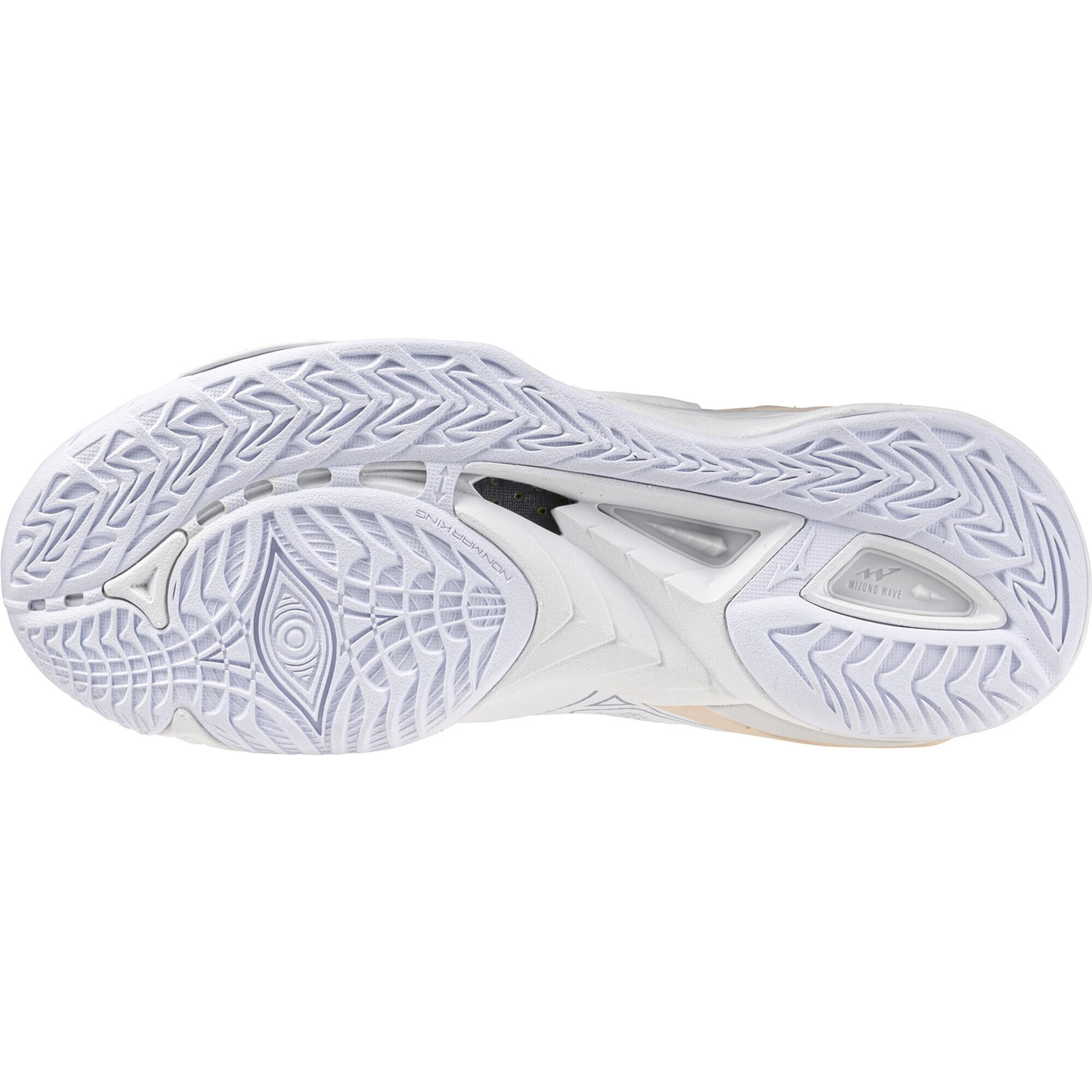 Zapatillas balonmano Mujer Mizuno Wave Mirage 5 Blanco 2/3
