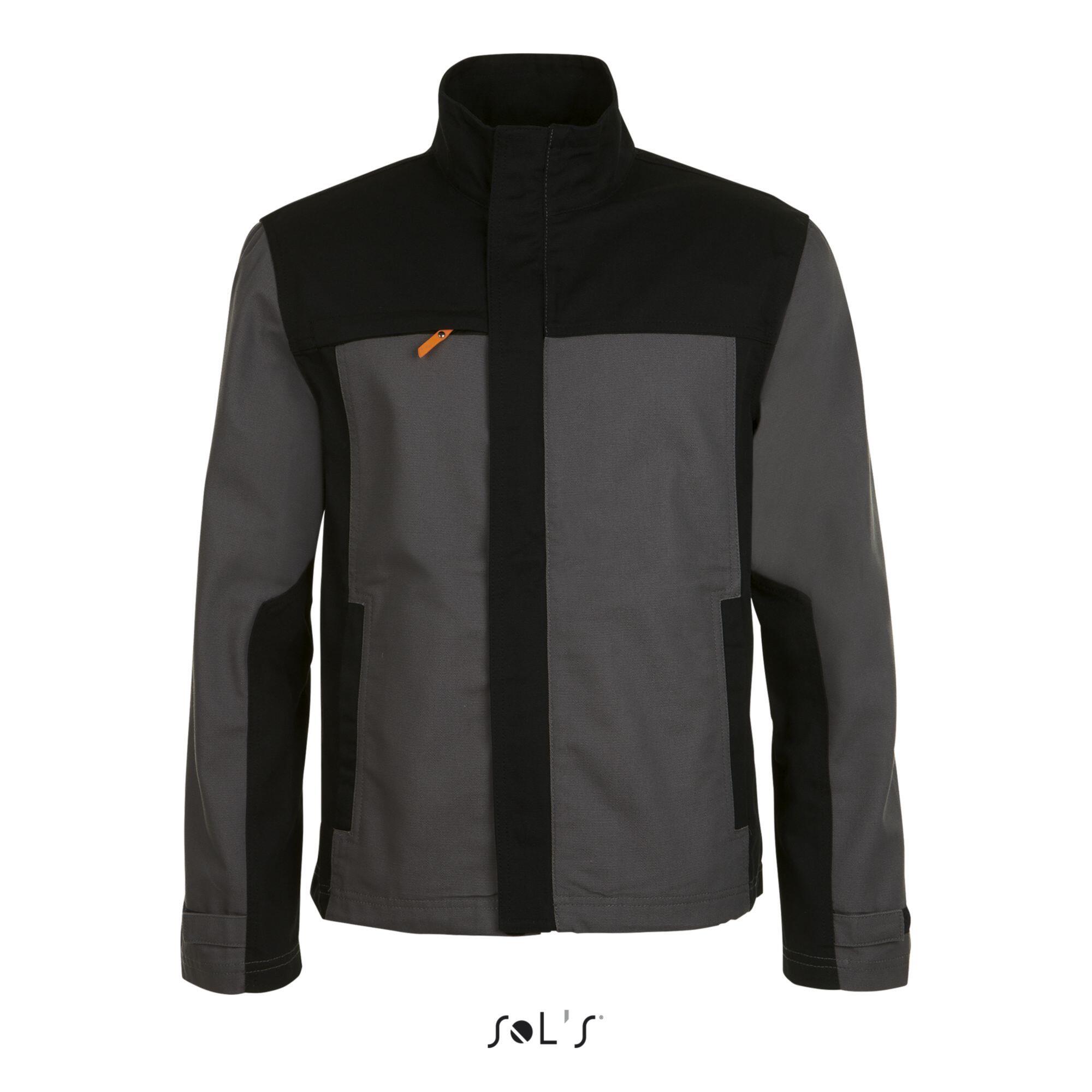Sol's - Coupe-vent De Travail Sol's Force Pro Bi - Coupe-pluie - Gris|noir - 58 4xl - Decathlon