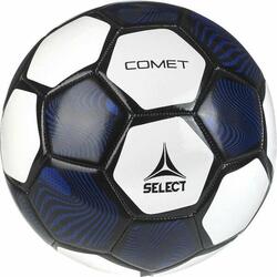 Ballon De Foot COMET Enfant (Blanc / Noir / Bleu)