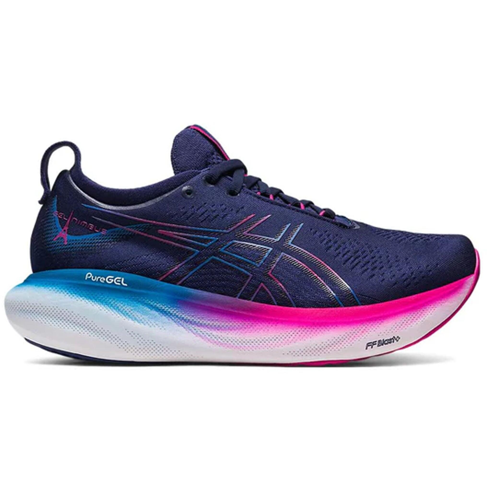 ASICS Asics Gel-Nimbus 25 Womens Blue Running Shoes