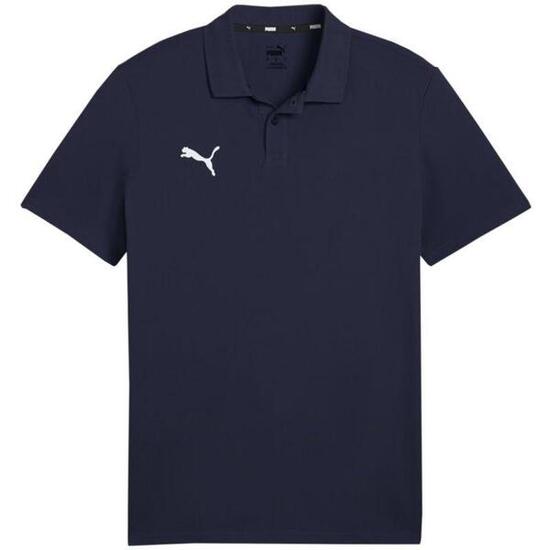 Maglietta Polo Uomo Puma Team Goal Blu Navy