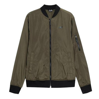 Heren urban bomber jacket (kaki groen)