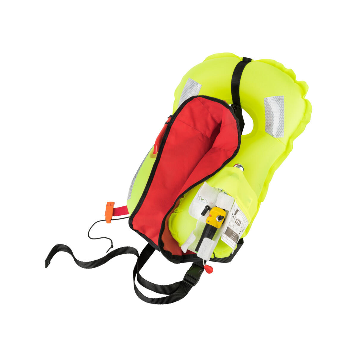 Automatik-Rettungsweste 300N ISO mit Harness, marineblau 5/6