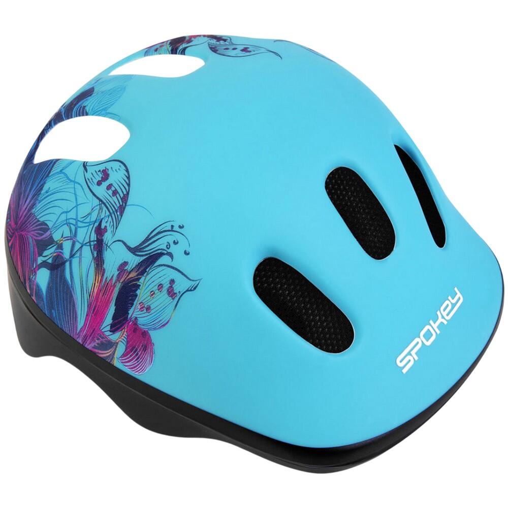 SPOKEY Dětská květinářská cyklistická přilba