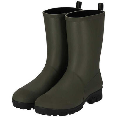 Hoge regenlaarzen heren - 100% rubber - waterdicht