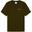T-shirt de manga curta masculina Verde