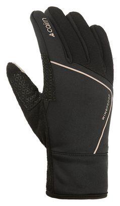 CAIRN Lange Unisex-Handschuhe Cairn Quicker Touch Schwarz/Beige