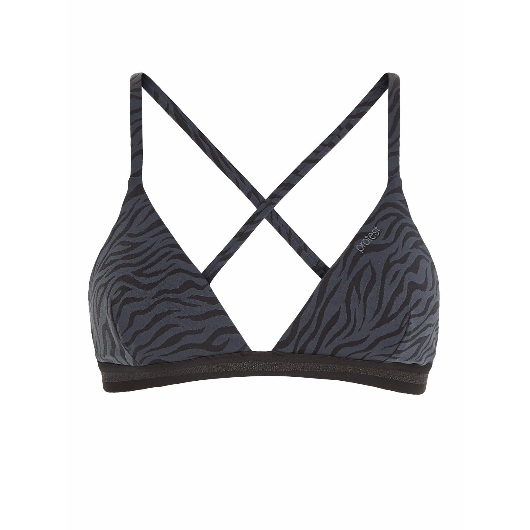 Protest - Haut De Maillot De Bain Triangle Femme Protest Mixdali 23 - Haut De Maillot De Bain - Noir - 36 Xs - Decathlon