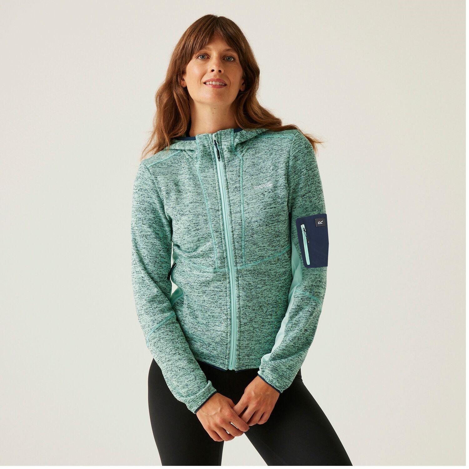 Felpa con zip e cappuccio donna Regatta Kemilia 2/6