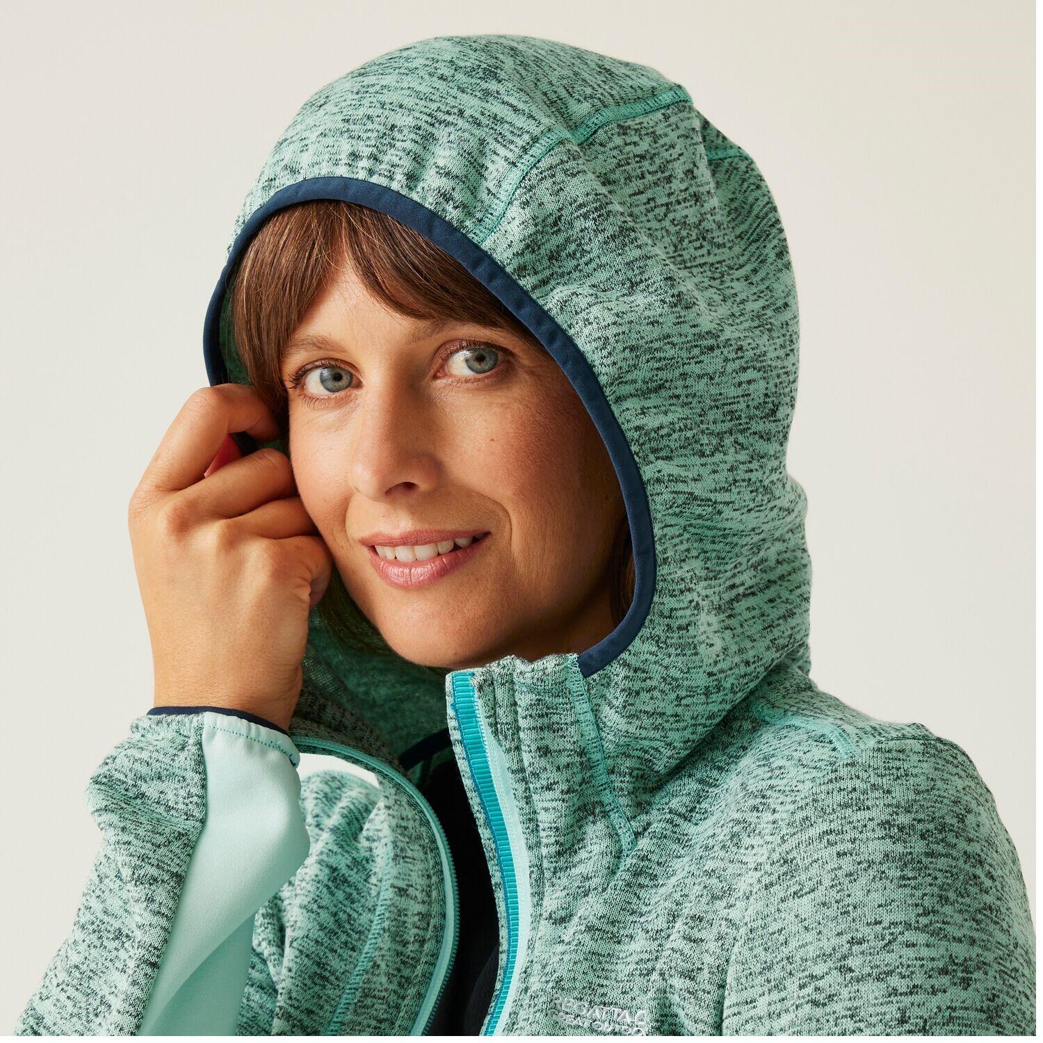 Felpa con zip e cappuccio donna Regatta Kemilia 6/6