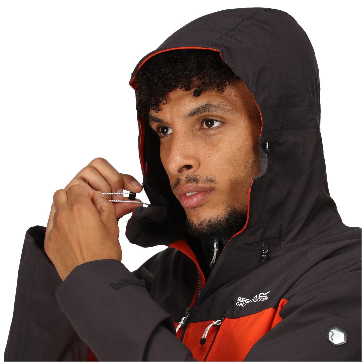 Regatta Birchdale Outdoorjacke Regenjacke Wasserdicht und Winddicht Herren 4/7