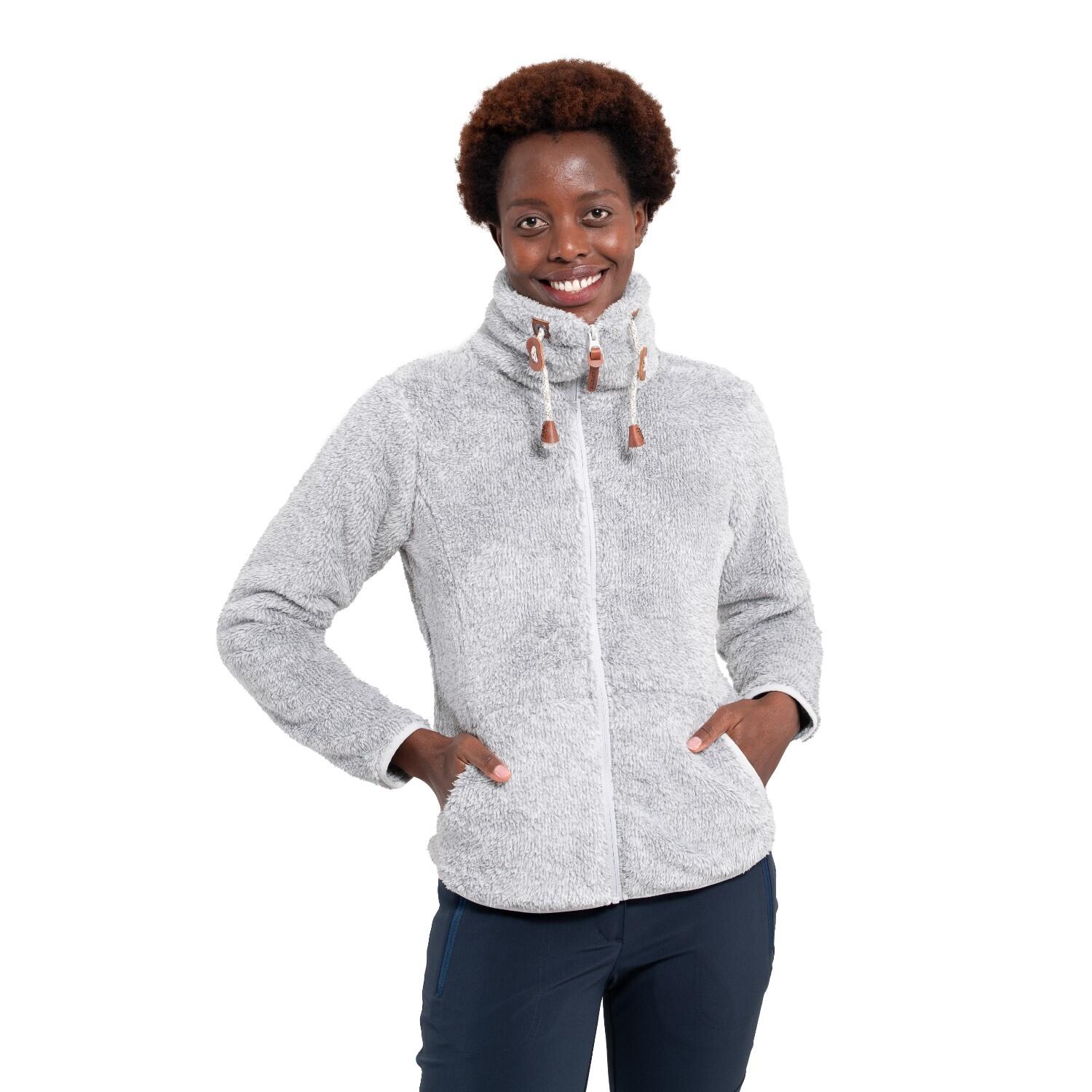 Icepeak Colony Teddy Fleecejacke Damen Langhaarfleecejacke 2/4