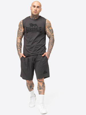 Lonsdale heren mouwloos t-shirt & korte broek regular fit allanton