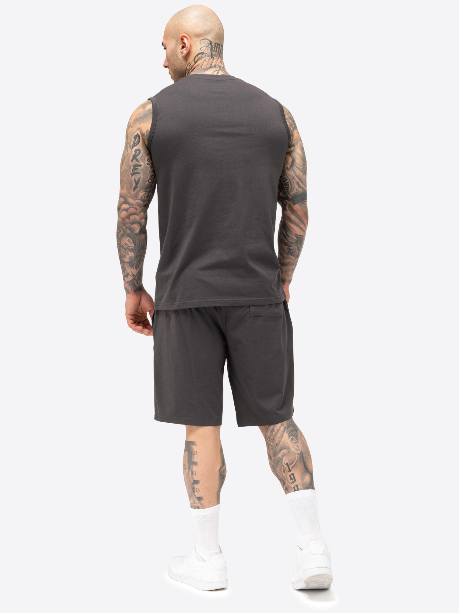 LONSDALE Heren mouwloos T-shirt & korte broek regular fit ALLANTON 5/7