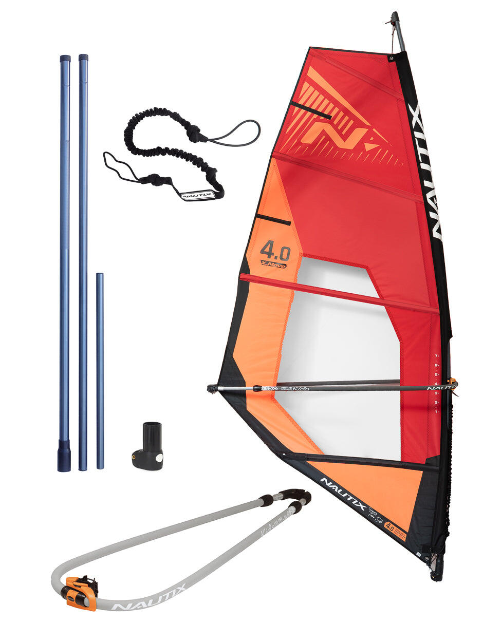 NAUTIX Compleet Nautix windsurf tuigage, zeil 4.0 m2