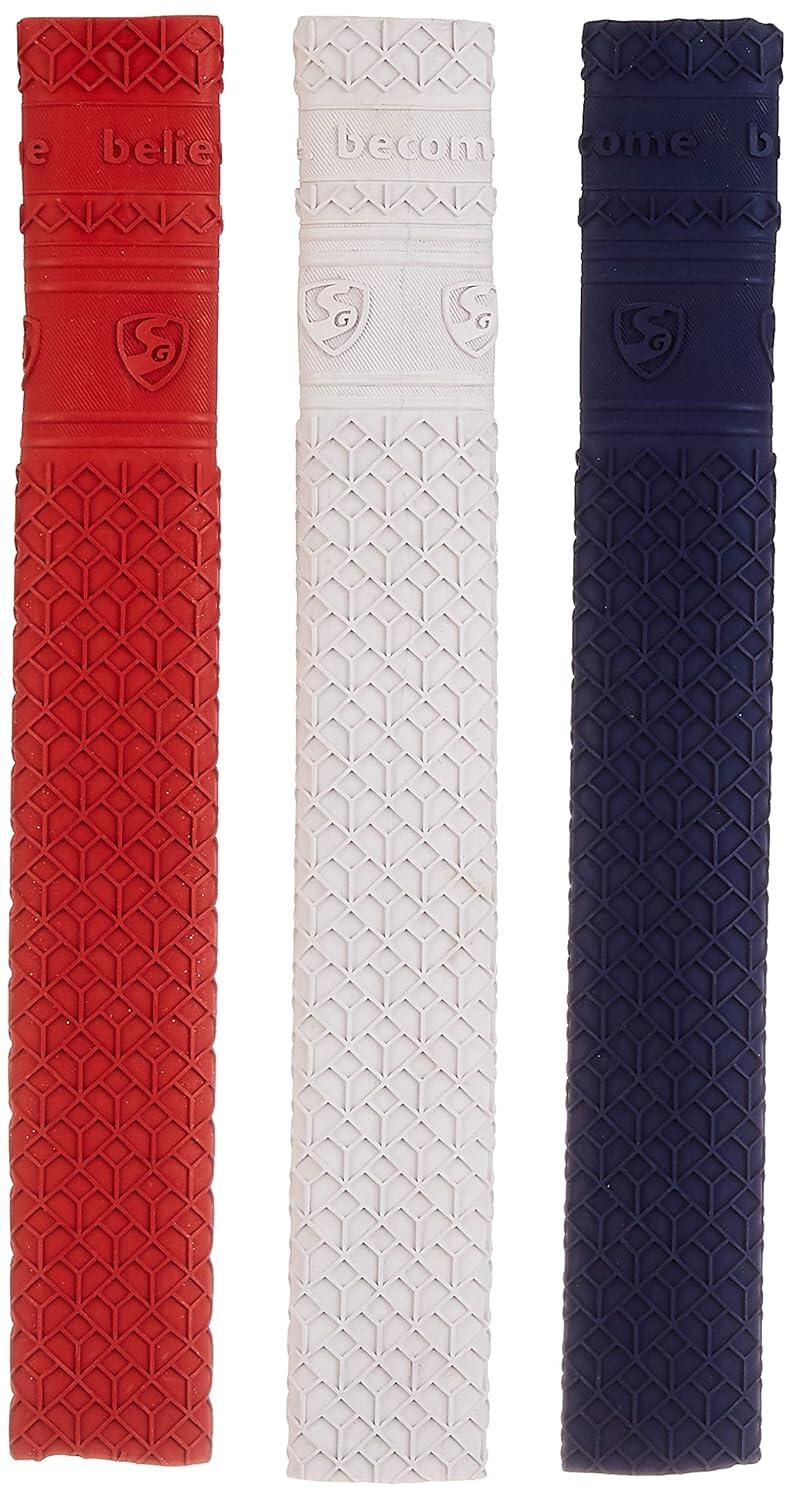SG SG MATRIX Cricketschlägergriff | Farbe: Mehrfarbig | Packungsgröße: 3er-Pack