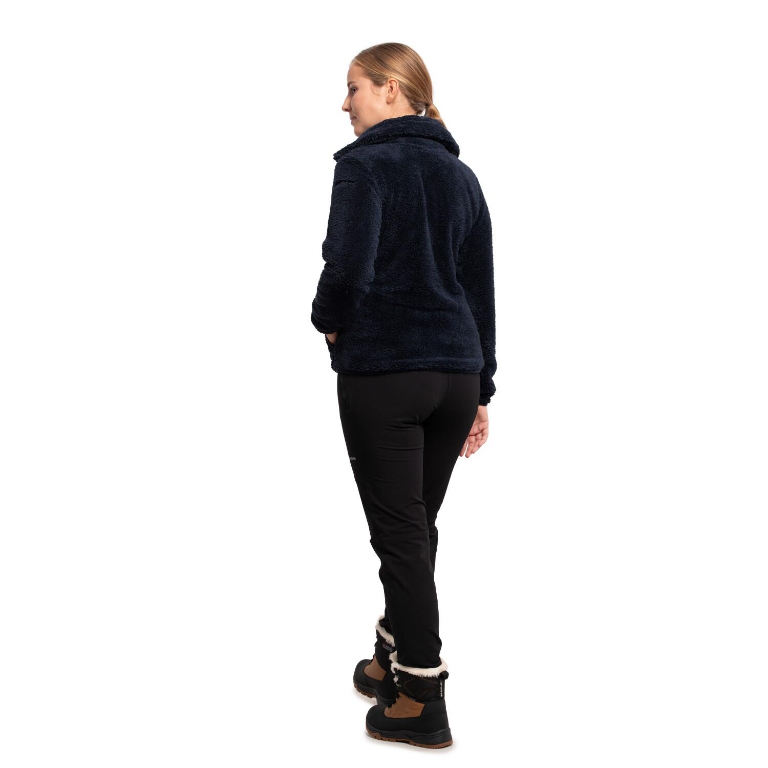 Icepeak Colony Teddy Fleecejacke Damen Langhaarfleecejacke 3/7