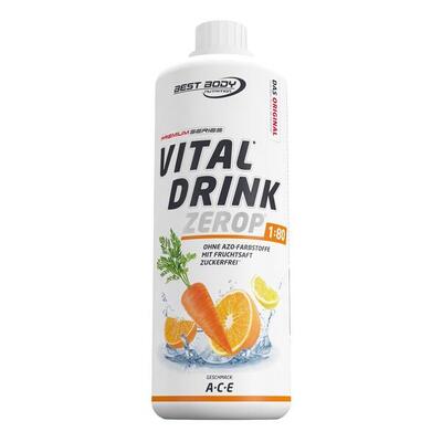 Best body nutrition vital drink zerop (1000ml) ace - intra- & post-workout
