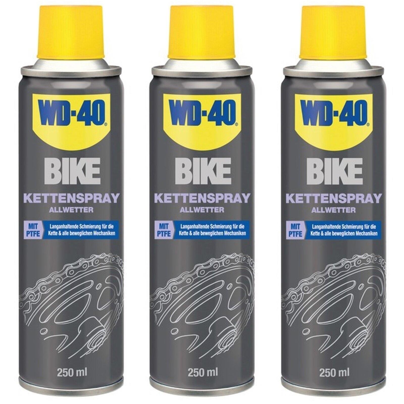 WD-40 WD-40 Allwetter Kettenspray BIKE 3x 250 ml