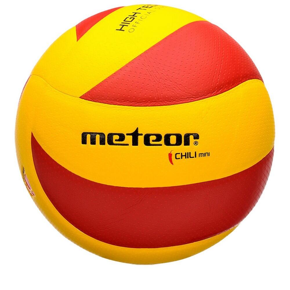 METEOR Chili PU Volleybal (Geel/rood)