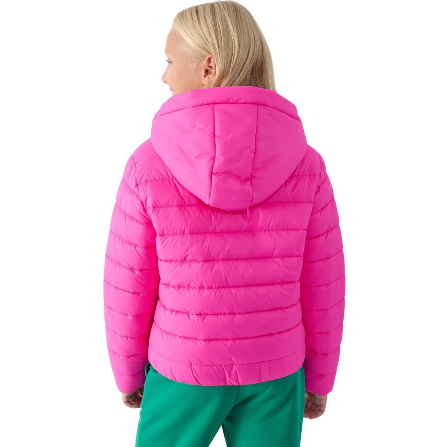 Gewatteerd kinderjack F449 (Fuchsia) 2/3