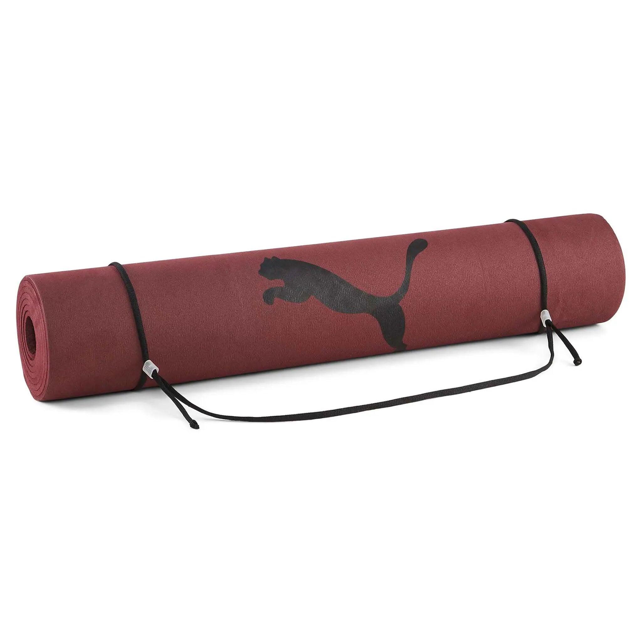 Puma Logo Burgundy Yoga Mat 1/1