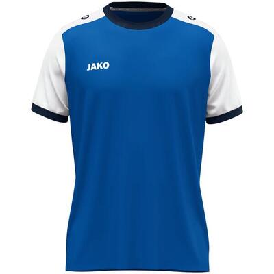 Jako dynamic shirt korte mouw kinderen - royal / wit / marine | 140