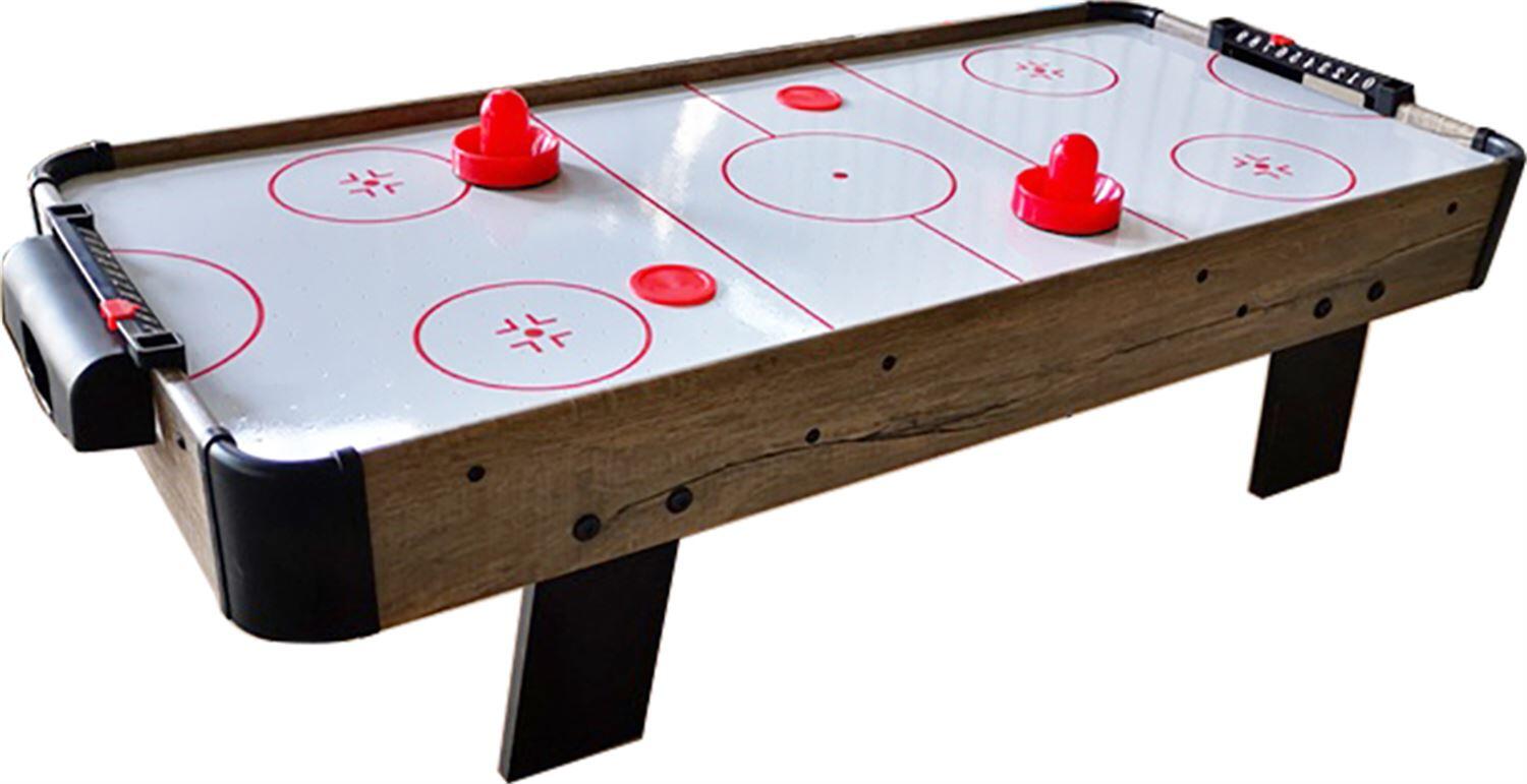 TopTable Topper Ice Wood - Tafelmodel Airhockey 1/5