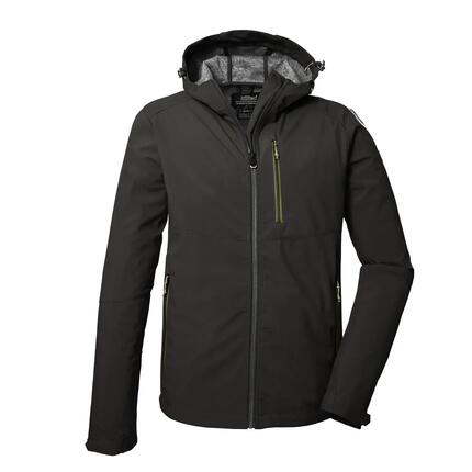 Killtec Softshelljacke Herren Wasserabweisend mit Kapuze leicht