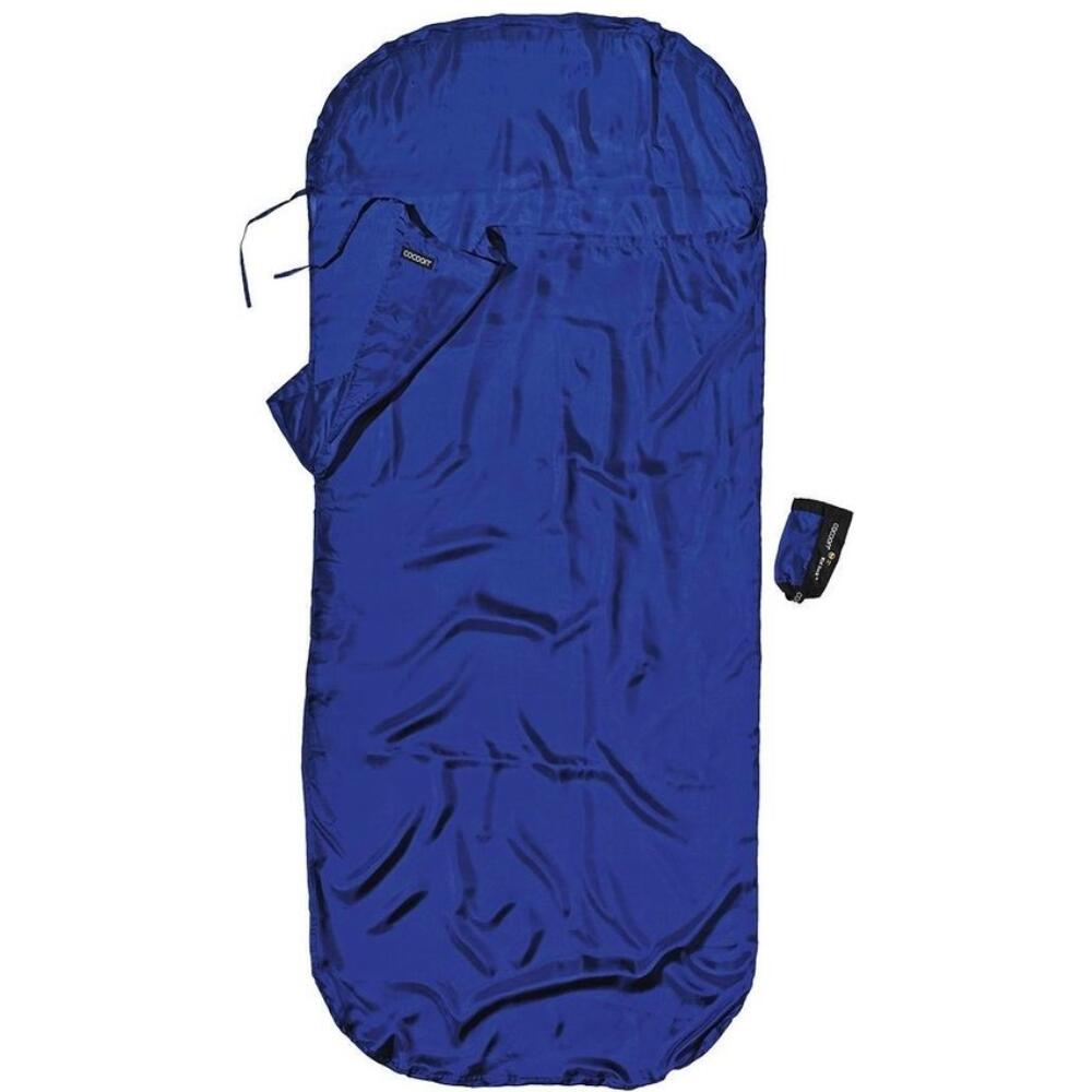 Cocoon Travel Sheet Silk – Sacco lenzuolo in seta per bambini – Blu 2/3