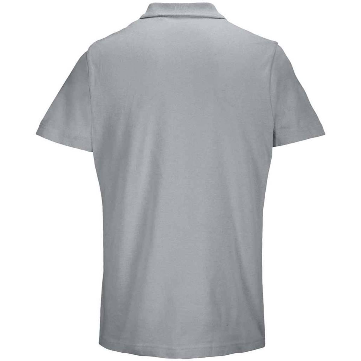 Unisex Adult Pulse Pique Polo Shirt (Pure Grey) | Decathlon