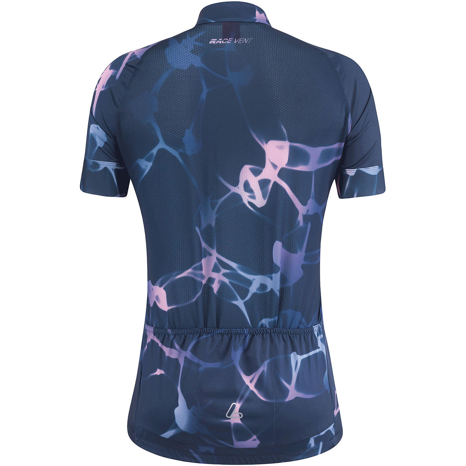 Maillot de cyclisme à manches courtes HZ Serenade Mid femme – Bleu foncé 2/5