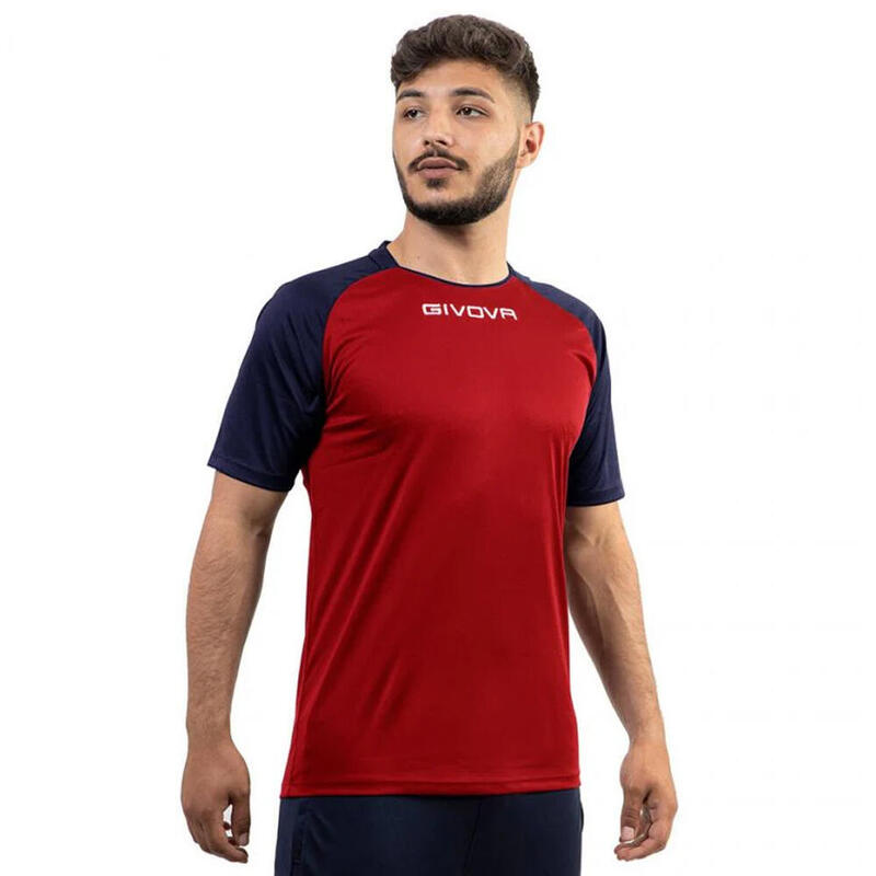 Tshirt CAPO Adulte (Rouge / Bleu Marine)